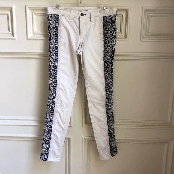 ✨SALE✨ Rag & Bone Black and White Jeans - Picture 1 of 12